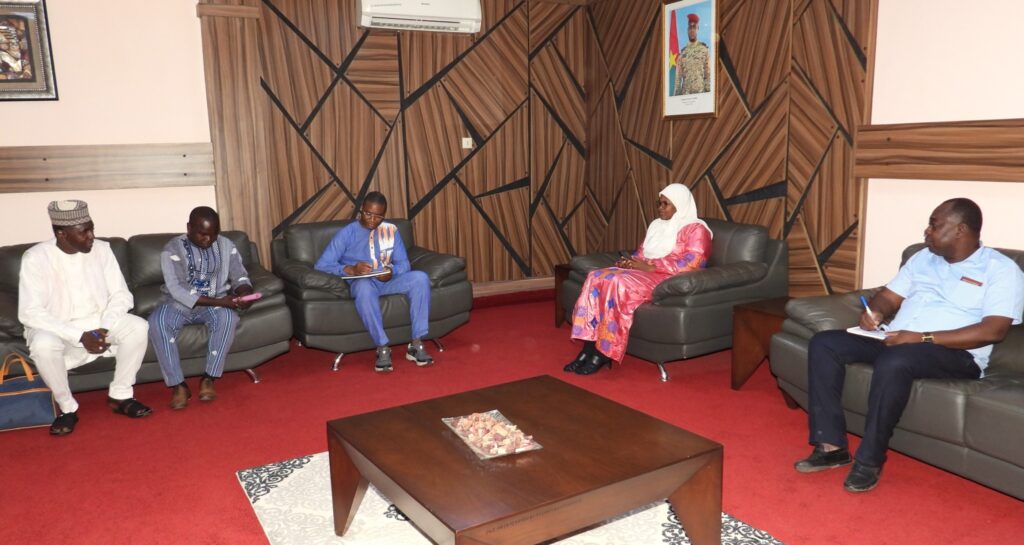 Rencontre avec Mme la Ministre Aminata ZERBO/SABANE