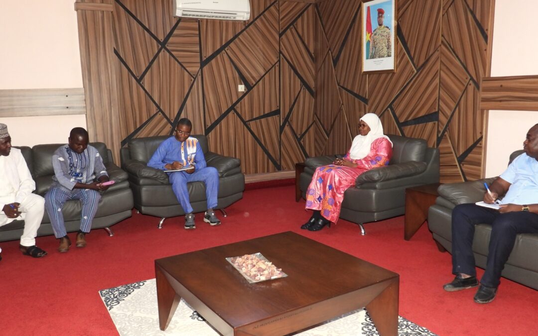 Rencontre avec Mme la Ministre Aminata ZERBO/SABANE